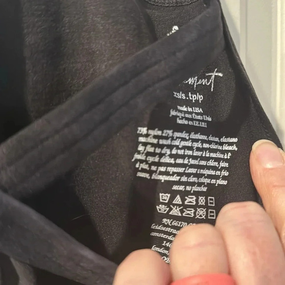 FREE PEOPLE MOVEMENT NWOT GOOD KARMA ONESIE  SIZE XS/S - Picture 7 of 8